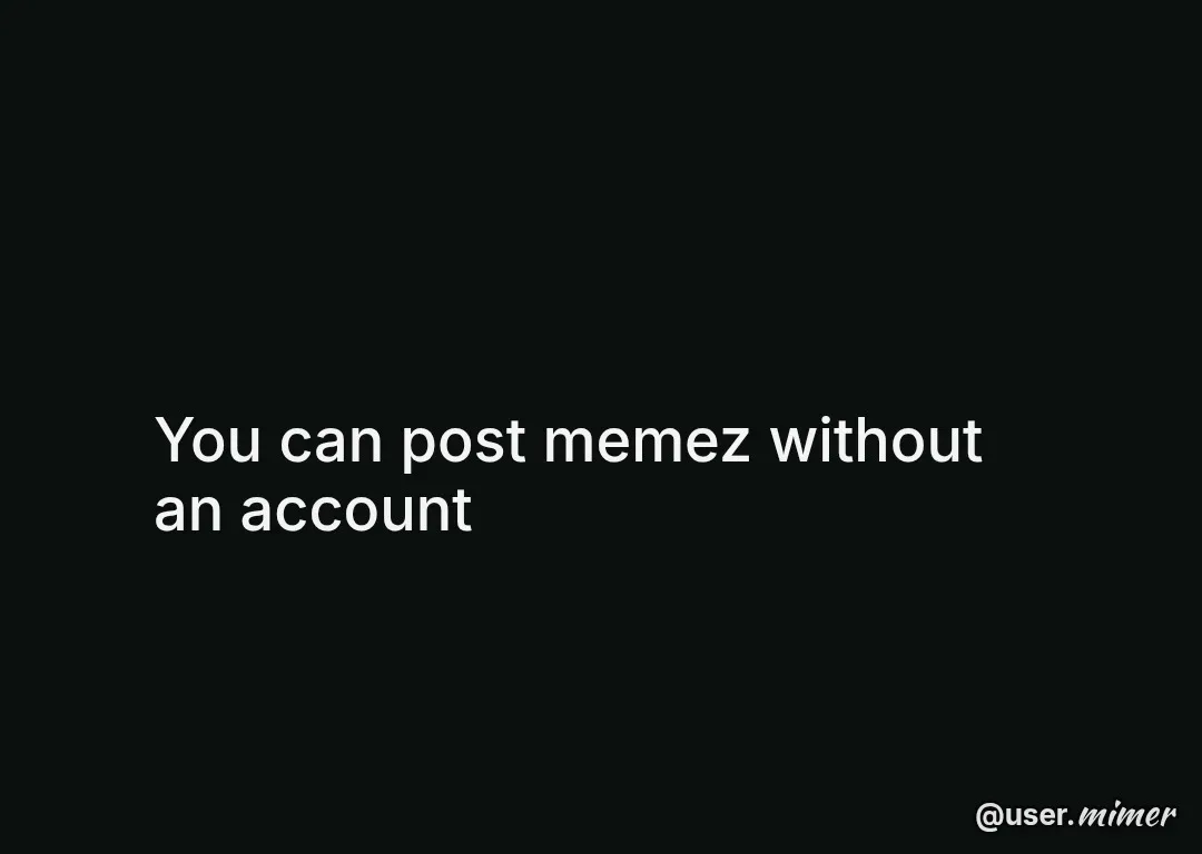 A meme on mimer